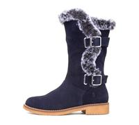 Hush Puppies - Bottes Megan - Femme (38 FR) (Bleu Marine)