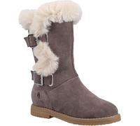 Hush Puppies - Bottes pour filles "Mini Megan", en daim FS9261 (29 EU) (Gris)