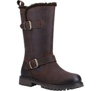 Hush Puppies - Bottes pour filles "Mini Winnie", cuir FS10202 (27 EU) (Marron)
