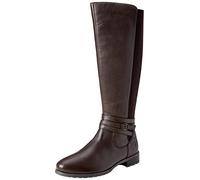 Hush Puppies Femme Vanessa Botte mi-Mollet, Marron, 38 EU