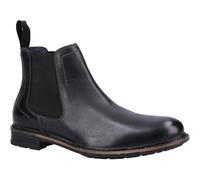 Hush Puppies Bottines Chelsea Justin Chelsea pour homme, Noir, 43 EU