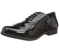 Hush Puppies Brevet Kada Senior Chaussure d'uniforme Scolaire, Noir, 40 EU