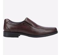 Hush Puppies Brody Hommes Smart Habillé Travail Mémoire Mousse Chaussures Marron