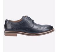 Hush Puppies Bryson Cuir Homme Mémoire Mousse Designer Chaussures Brogues Marine
