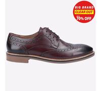 Hush Puppies Bryson Mémoire Mousse Hommes Smart Mode Chaussures Richelieu Bordo