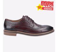 Hush Puppies Bryson Mémoire Mousse Hommes Smart Mode Chaussures Richelieu Bordo
