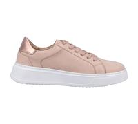 Hush Puppies Camille Femmes Cuir Créateur Décontracté Mode Robe Baskets Rose