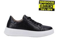 Hush Puppies Camille Baskets De Mode En Cuir Pour Femmes Noires