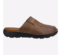 Hush Puppies Carson Mule Hommes Classique Décontracté Vie Sandales Cuir Marron