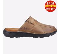 Hush Puppies Carson Mule Hommes Classique Décontracté Vie Sandales Cuir Vert