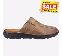 Hush Puppies Carson Mule Hommes Classique Décontracté Vie Sandales Cuir Vert