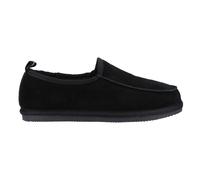 Hush Puppies Mocassins Charles Hommes – Mémoire mousse, daim, confort hiver – Noir