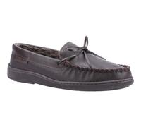 Hush Puppies Chaussons En Cuir Classiques Pour Hommes (Ace) En 3 Couleurs, 6-12