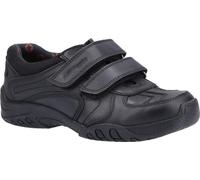 Hush Puppies - Chaussures d'uniforme scolaire pour garçons "Jezza 2", cuir FS7859 (23 EU) (Noir)