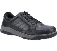 Hush Puppies - Chaussures pour homme "Finley", cuir FS7671 (44,5 EU) (Noir)