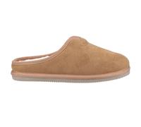 Hush Puppies Conrad Hommes Pantoufles Daim Mémoire Mousse Mule à Enfiler Fauve