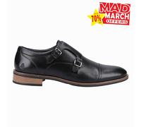 Hush Puppies Homme David Shoes, Noir, 40 EU