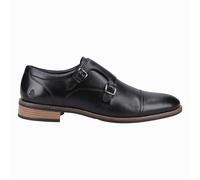 Hush Puppies Chaussures Homme David Cuir double monk Mousse mémoire Noir 40 EU
