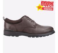 Hush Puppies Dylan Hommes Cuir Mémoire Mousse Chaussures Marron