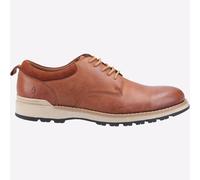 Hush Puppies Dylan Hommes Cuir Mémoire Mousse Chaussures Fauve