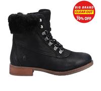 Hush Puppies Bottines Effie à lacets Mémoire mousse Femmes Noir