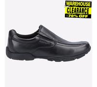 Hush Puppies Élie Garçons Senior Smart Mémoire Mousse École Chaussure Noir