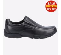 Hush Puppies Élie Garçons Senior Smart Mémoire Mousse École Chaussure Noir