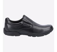 Hush Puppies Élie Garçons Senior Smart Mémoire Mousse École Chaussure Noir
