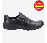 Hush Puppies Élie Garçons Senior Smart Mémoire Mousse École Chaussure Noir