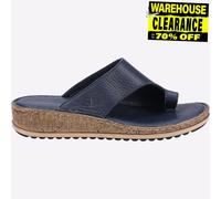 Hush Puppies Elissa Femmes Cuir Robe Mode Été Sandales Marine