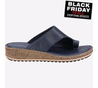 Hush Puppies Elissa Femmes Sandales D'Été En Cuir Mode Marine