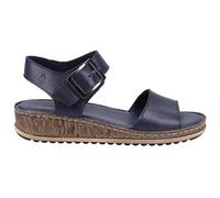 Hush Puppies Ellie Sandales De Mode En Cuir Pour Femmes Marine