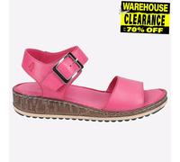 Hush Puppies Ellie Sandales En Cuir Pour Femmes Mode Designer Rose