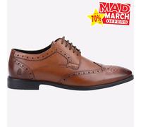 Hush Puppies Elliot Homme Smart Mémoire Mousse Richelieu Robe Chaussures Fauve