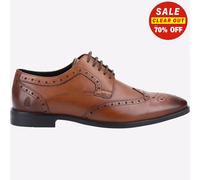 Hush Puppies Elliot Homme Smart Mémoire Mousse Richelieu Robe Chaussures Fauve