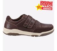 Hush Puppies Fabian Hommes Mémoire Mousse Décontracté Chaussures Cuir Marron