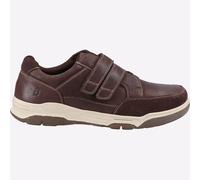 Hush Puppies Fabian Hommes Mémoire Mousse Décontracté Chaussures Cuir Marron