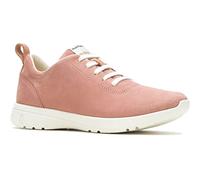 Hush Puppies Femme Cuir à Lacets Basket, Rose, 38 EU