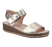 Hush Puppies Femme Ellie Sandale, doré, 41 EU