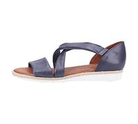 Hush Puppies Femme Gemma Sandale Cage Espadrille, Bleu Marine, 37 EU
