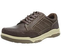 Hush Puppies Finley, Chaussure de Randonne Homme, café, 47 EU
