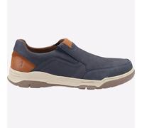 Hush Puppies Fletcher Hommes Décontracté Mémoire Mousse Chaussure à Enfiler Navy