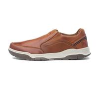 Hush Puppies Homme Fletcher Mocassin, Peau, 46 EU