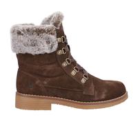 Hush Puppies Florence Femmes Cuir Daim Imperméable Mi Bottes Marron