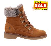 Hush Puppies Florence Femmes Memeory Mousse Marche Mode Bottes Extérieur Fauve
