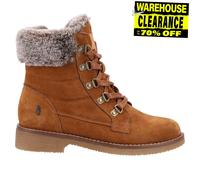 Hush Puppies Florence Femmes Memeory Mousse Marche Mode Bottes Extérieur Fauve