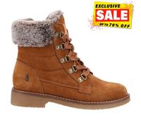 Hush Puppies Florence Femmes Memeory Mousse Marche Mode Bottes Extérieur Fauve