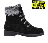 Hush Puppies Florence Femmes Memeory Mousse Marche Mode Bottes Extérieur Noir
