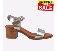 Hush Puppies Robe Style Gabby Femmes Cuir Talon Compensé Or