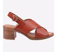 Hush Puppies Gabrielle Femmes Cuir Robe Mode Sandales Foncé